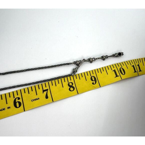 Vintage Hollycraft 1954 Pink Rhinestone Bib Necklace Floral Design Signed - Picture 6 of 6